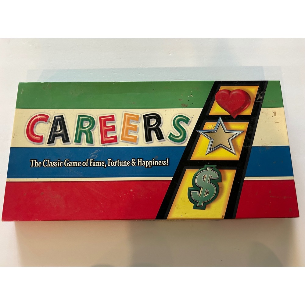Careers Board Game Classic Game of Fame Fortune & Happiness 2007 Winning‎ Moves